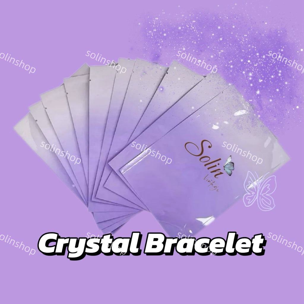 Live Product- Crystal Bracelet Bag