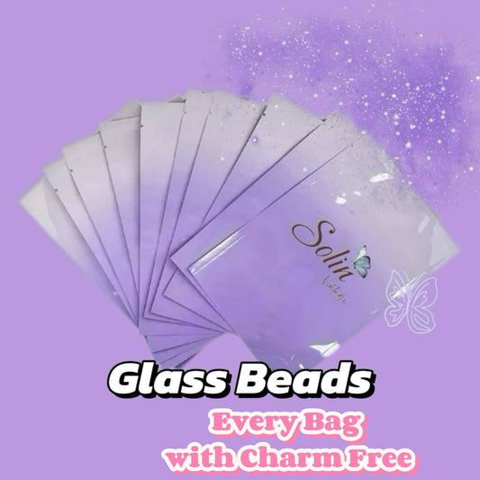 【Every Bag with Charm FREE】Live Product- Glass Beads Bag